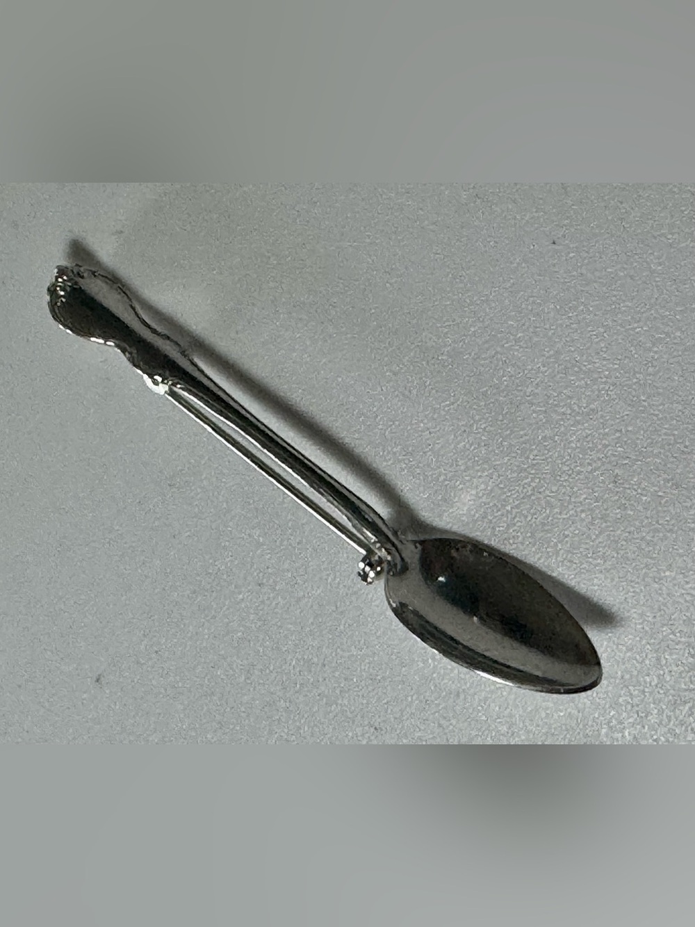 Vintage Silver Towle Mini Spoon Brooch Pin